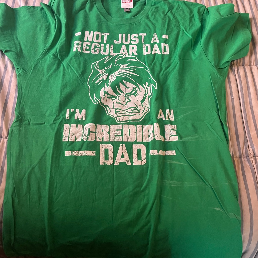 Marvel Hulk Dad Incredible Shirt